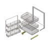 5 Layer Corner Basket