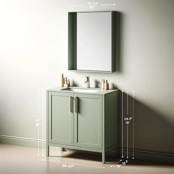 Aspen Vanity Set, FL#0054